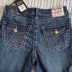 True Religion Halle Medium Amber Nights Wash Skinny size 29 NWT